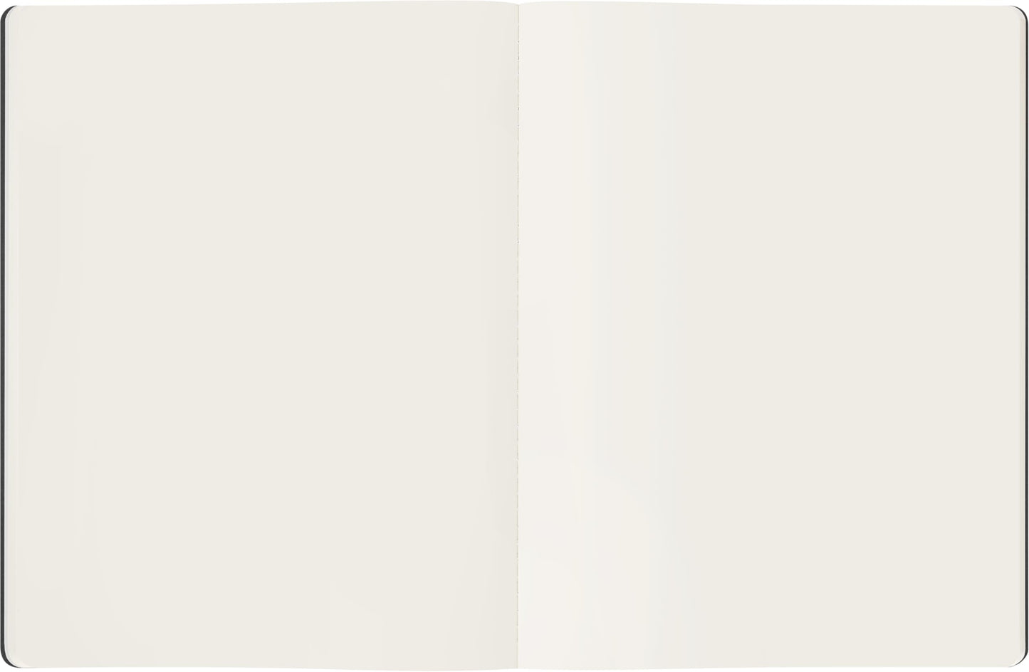 Moleskine Student Cahier Journal, Soft Cover, Plain/Blank, XXL (8.5" x 11"), Black, 120 Pages, Set of 2