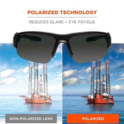 Ergodyne Skullerz DAGR Polarized Safety Sunglasses