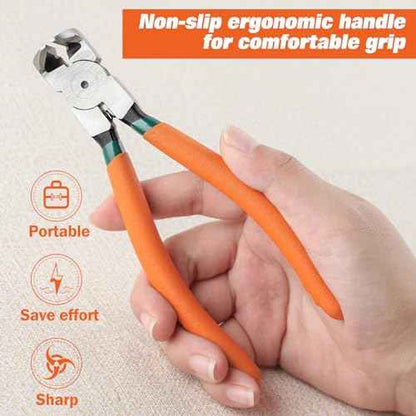 Diagonal Pliers for Flush Cut Plastics, 90 Angled Wire Cutters for Crafting, Wire Side Cutters Clippers, Flush Cutter Wire Snips Flush Cut Plier for Jewelry Making, Electronic, Model, Floral