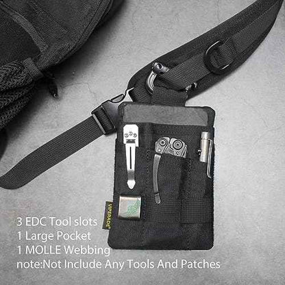 VIPERADE VE23/24/25 EDC Organizer, DIY Patch Pocket Organizer for Men, Multitool Pouch for EDC Gears