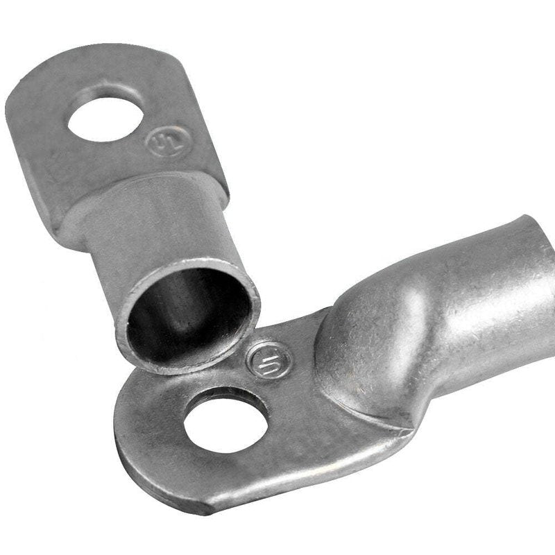 ANCOR MARINE GRADE 252235 Electrical Heavy Duty Tinned Copper Lugs (8-Gauge, Size 5/16 Screw, 2-Pack)