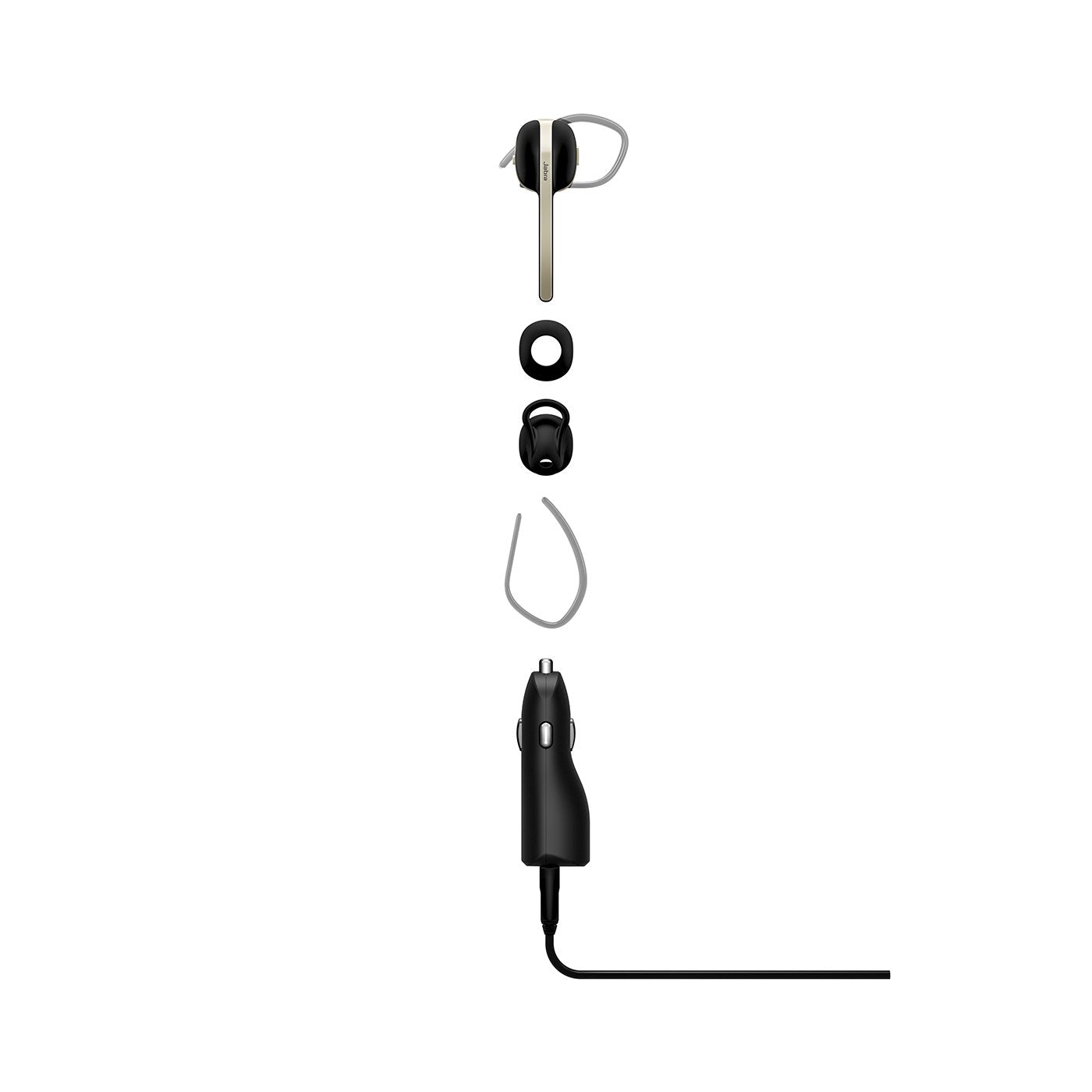 Jabra Talk 30 Bluetooth Headset for High Definition Hands-Free Calls in a Stylish Design and Streaming Multimedia