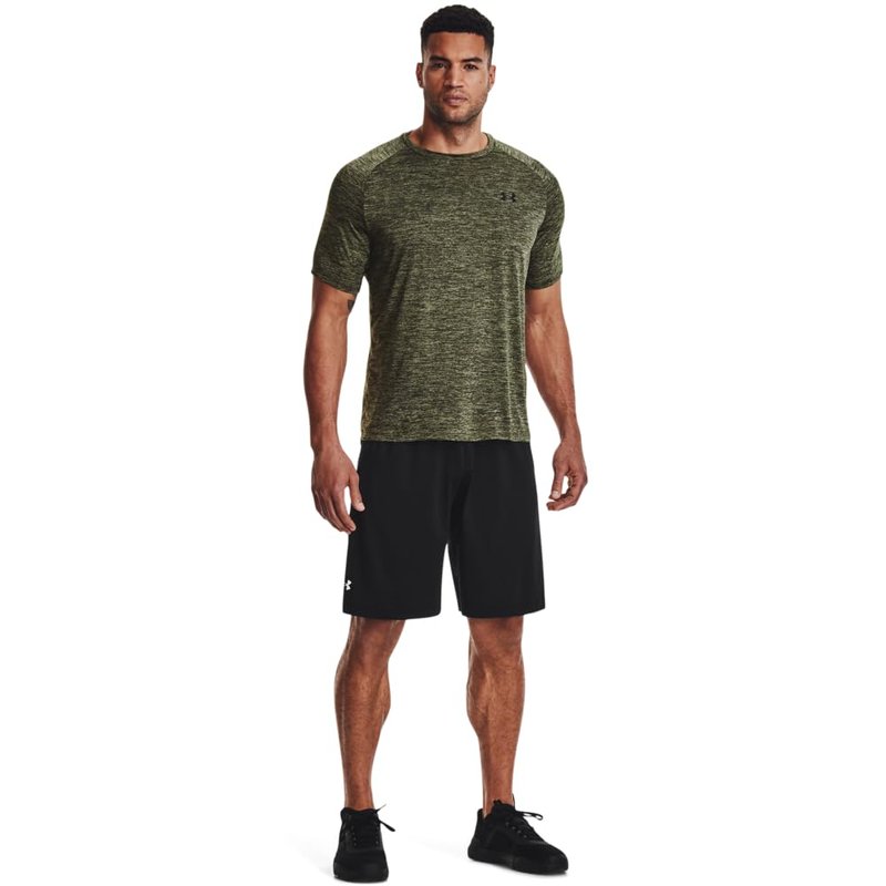 Under Armour Men's Tech 2.0 Short-Sleeve T-Shirt, (390) Marine OD Green / / Black, Large