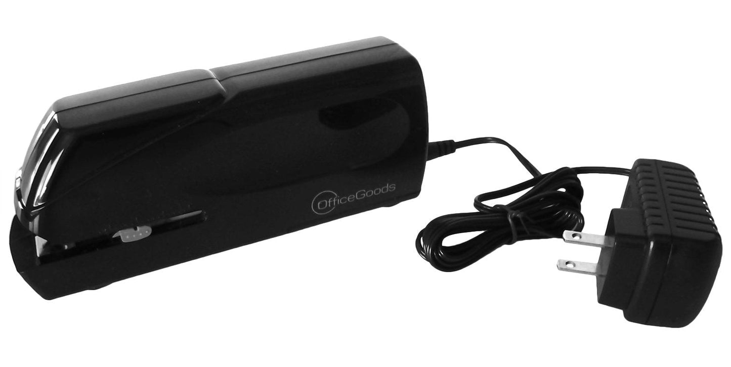 OfficeGoods Liberty Pro Electric Stapler - Heavy Duty Staples Up to 25 Papers - Easy to Load Standard Staples - Battery Operated - Perfect for Home and Office - Portable, Compact, Jam-Free