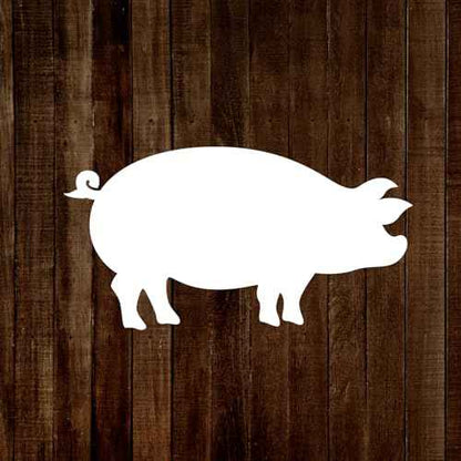 MAGJUCHE Farm Pig Stencil 12 Inches, Reusable Farm Animal Stencil for Painting DIY Crafts Decor
