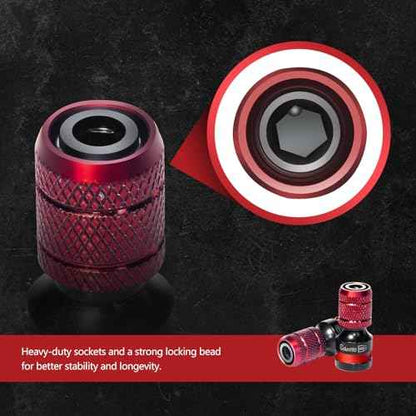 2PCS Impact Wrench Adapters, 3/8¡± square Drive to 1/4¡± Hex Shank Converter, Quick Change Bit Holder Adapter for Impact Wrench, Ratchet Wrench