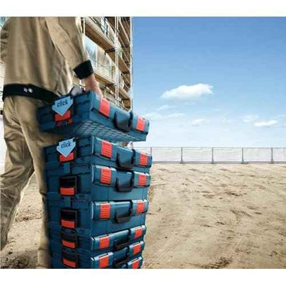 Bosch Bosch ORG72-RED Organizer Set for i-BOXX72, Part of Click and Go Mobile Transport System, 30-Piece, Blue/Red
