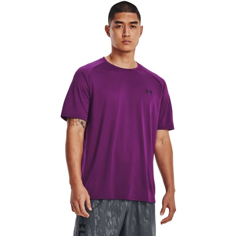 Under Armour Men's Tech 2.0 Short-Sleeve T-Shirt, (514) Rivalry / / Black, Medium