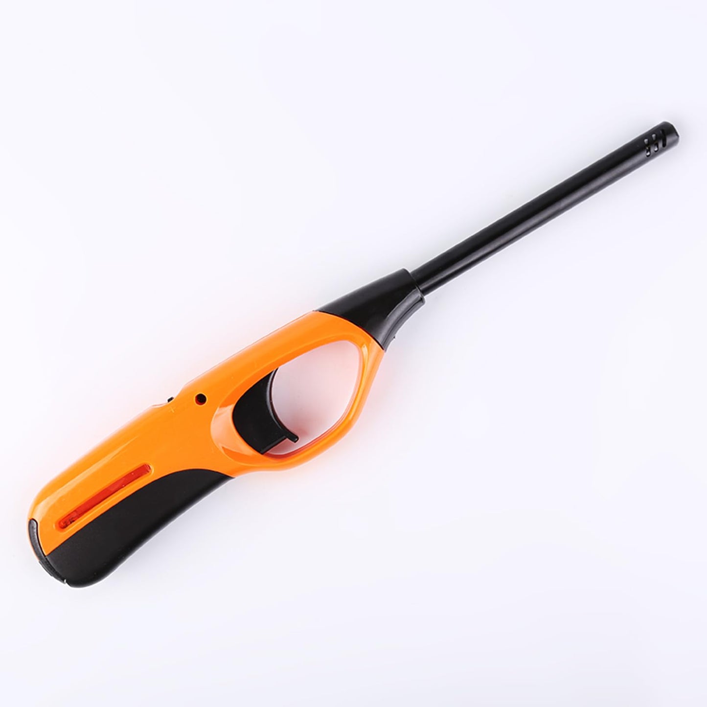 Taughch 4 Pack Long Nozzle Candle Lighters Refillable,Ideal for BBQ, Candles,Grill Stove, and Camping (Butane Included)