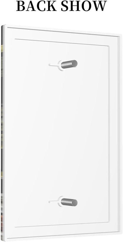 Nature Plant Botanical Daisy Mushroom Snails And Moon 1 Gang Light Switch Cover No Device Wall Plate Decorative Single Blank Switchplate Electrical Faceplate for Bathroom Art Panel Decorate
