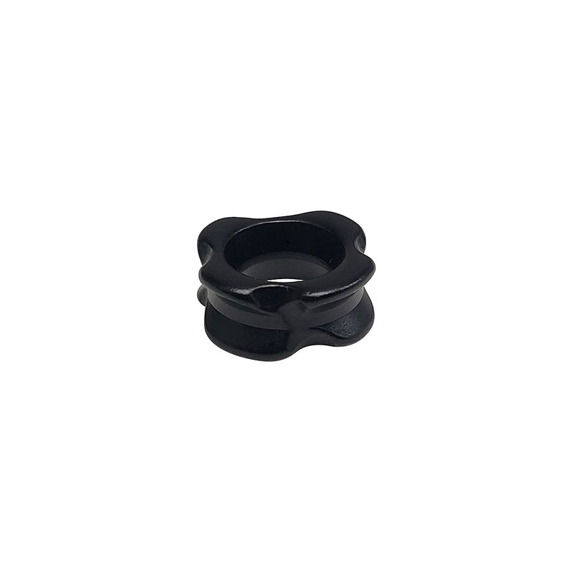 Southland Archery Supply SAS Aluminum Peep Sight for Archery Compound Bow - 2/Pack (Black, 1/8 in)