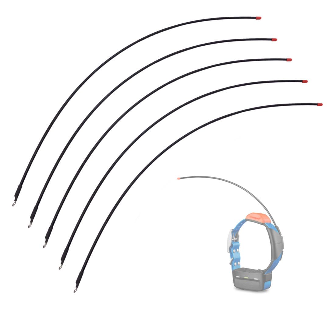 Ploughnavi 5PCS Replacement Antenna for Garmin Dog Tracking Collar Standard VHF Long-Range Antenna for Garmin T20, TT25, T5, TT10, TT15, DC50, TB10 Dog Device