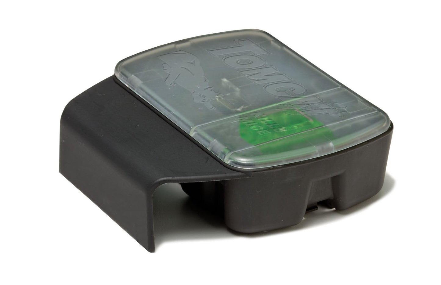 Tomcat Mouse Killer(e), Child Resistant, Refillable Station - Weather-Resistant Indoor/Outdoor Bait Station with Clear Monitoring Lid, 1 Station and 32 Bait Blocks