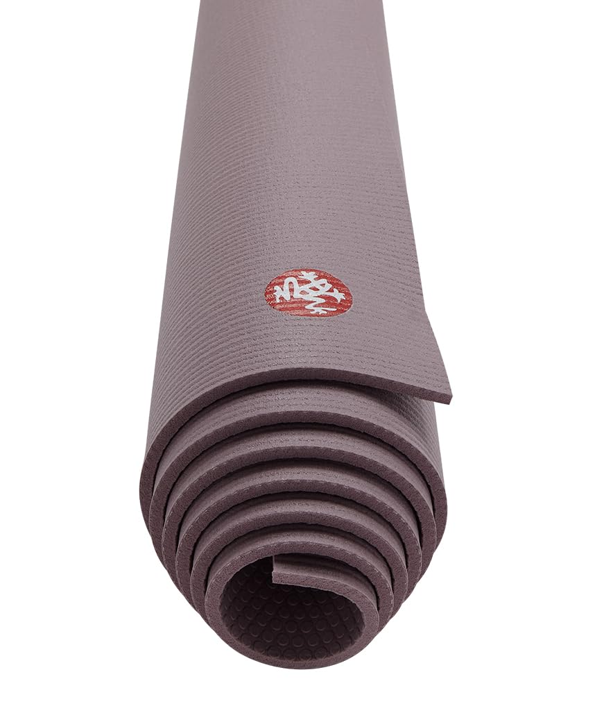 Manduka PRO Yoga Mat 71" - 6mm | Lifetime Durability | Hygienic Construction | Premium Studio Quality | Teacher Approved | 71 x 26 inches | Elderberry