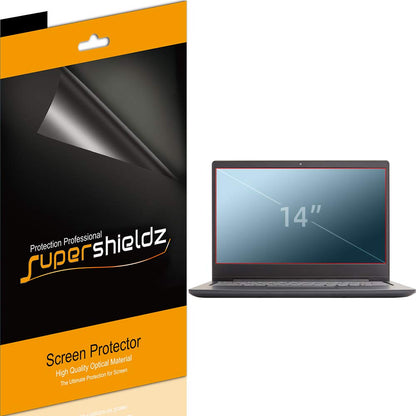 (3 Pack) Supershieldz for HP Pavilion 14, HP ChromeBook 14, HP Stream 14, Acer Chromebook 14, Acer Aspire 14, and ASUS VivoBook 14 (14 inch) Screen Protector, High Definition Clear Shield (PET)