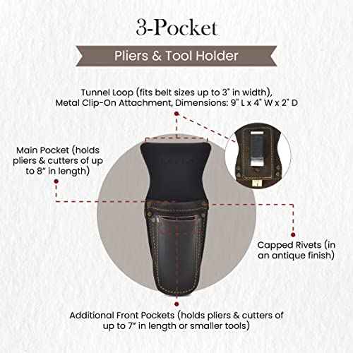 Style n Craft 9-Pocket Carpenter¡¯s Nail and Tool Pouch