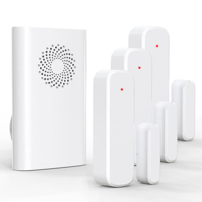 Wireless Door Sensor Chime, Door Open Alarm When Entry Business/Office/Store (500ft Range 51 Ringer Adjustable Volume) Home Alert Bell for Kid/Toddler Safety