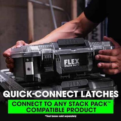 FLEX STACK PACK Storage System Compact Organizer Box - FS1302