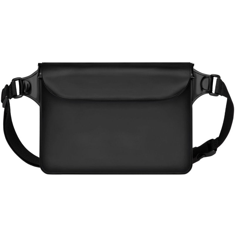 F-color Waterproof Fanny Pack - Cruise Essentials 2026 - Waterproof Pouch with Adjustable Waist Strap, Triple Zipper Roll-Top Dry Bag for Phone, Keep Passport Valuables Dry for Beach Kayaking Boating