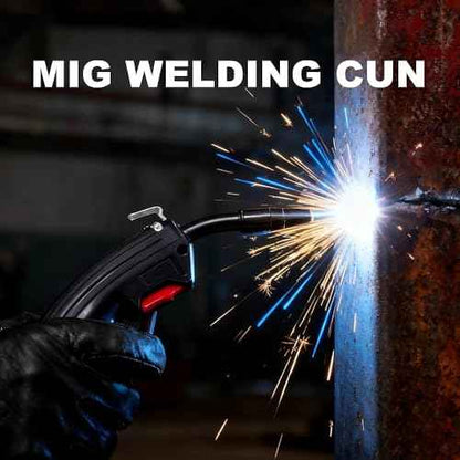 10ft No Gas Mig Gun Replacement Fits Lincoln Electric Weld Pak 10949 88 Amp HD Flux Core Wire Feed Welder 10949
