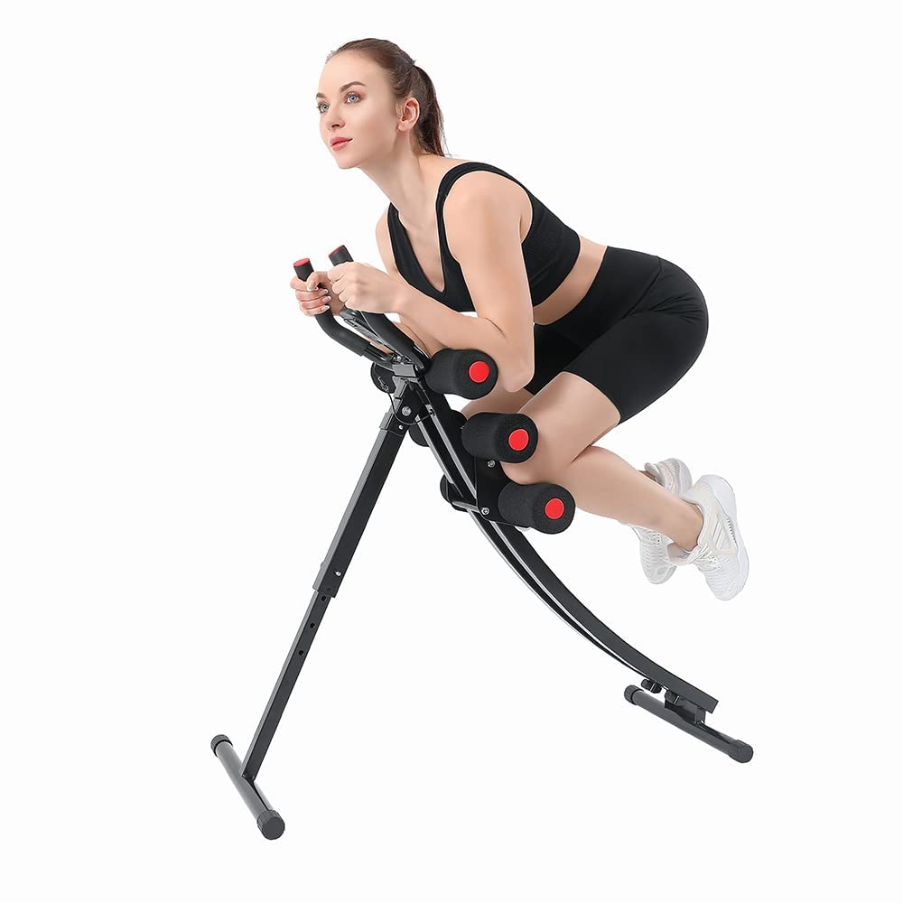 Fitlaya Fitness Core & Abdominal Trainers AB Workout Machine Home Gym Exercise Machine Ab Cruncher Foldable Fitness Equipment