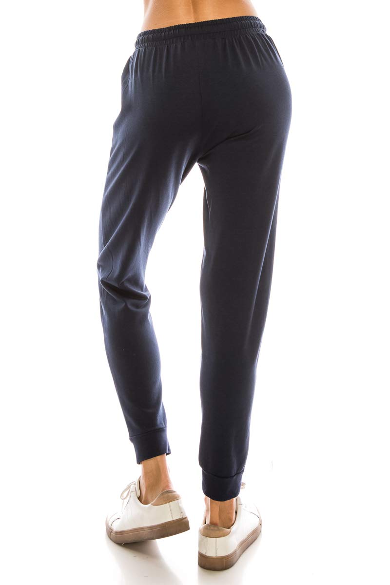Women's Soft Fleece Jogger Pants Drawstring Pockets Premium Warm Track Sweatpants