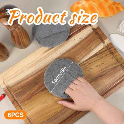 6Pcs Cutting Board Oil Applicator Microfiber Sponge Applicator for Wood Conditioner Leather Conditioner Applicators Versatile Polishing Sponges for Cutting Boards Wooden Furniture Leather Care