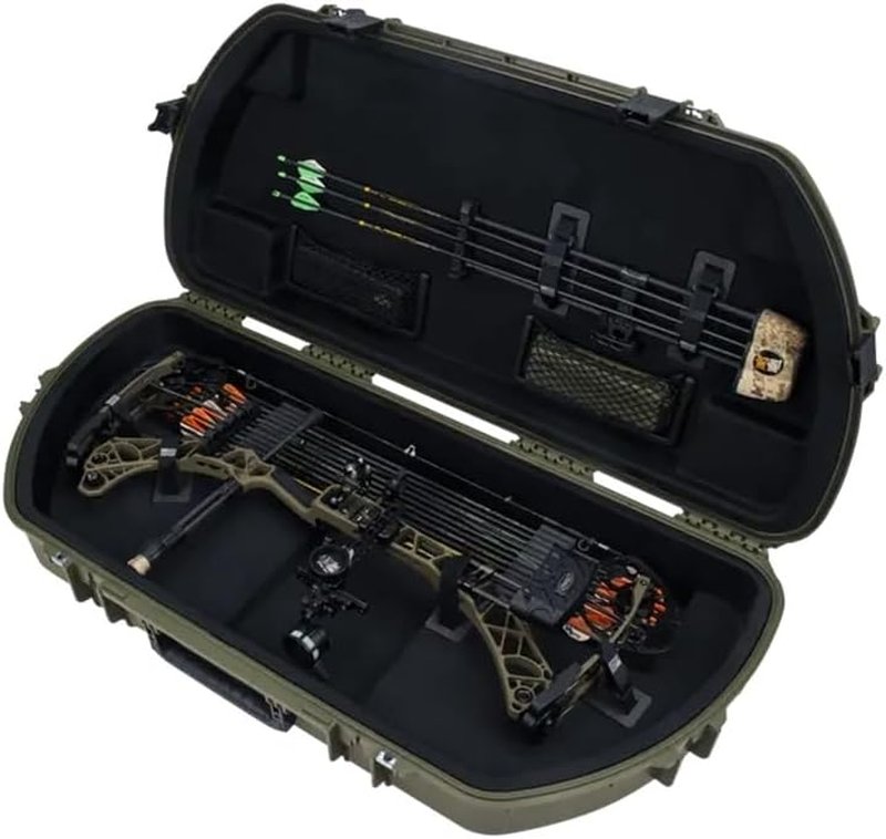 SKB Cases Mathews Iseries Shaped Bow Case - Durable Od Green Design | 43-Inch Size