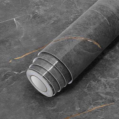 WADILE Peel and Stick Marble Wallpaper 15.7" x 78.7" ? Glossy Self Adhesive Vinyl Contact Paper for Kitchen Backsplash, Countertops, Furniture, DIY Projects, Waterproof