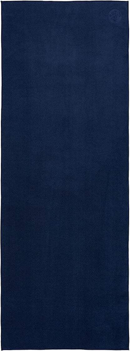 Manduka eQua Hot Yoga Mat Towel - 72" Instant Moisture Activated Grip Ultra Soft Microfiber Quick Dry, Daily Use Ready Lightweight, Travel Friendly Mat Layer 72 x 26.5 inches