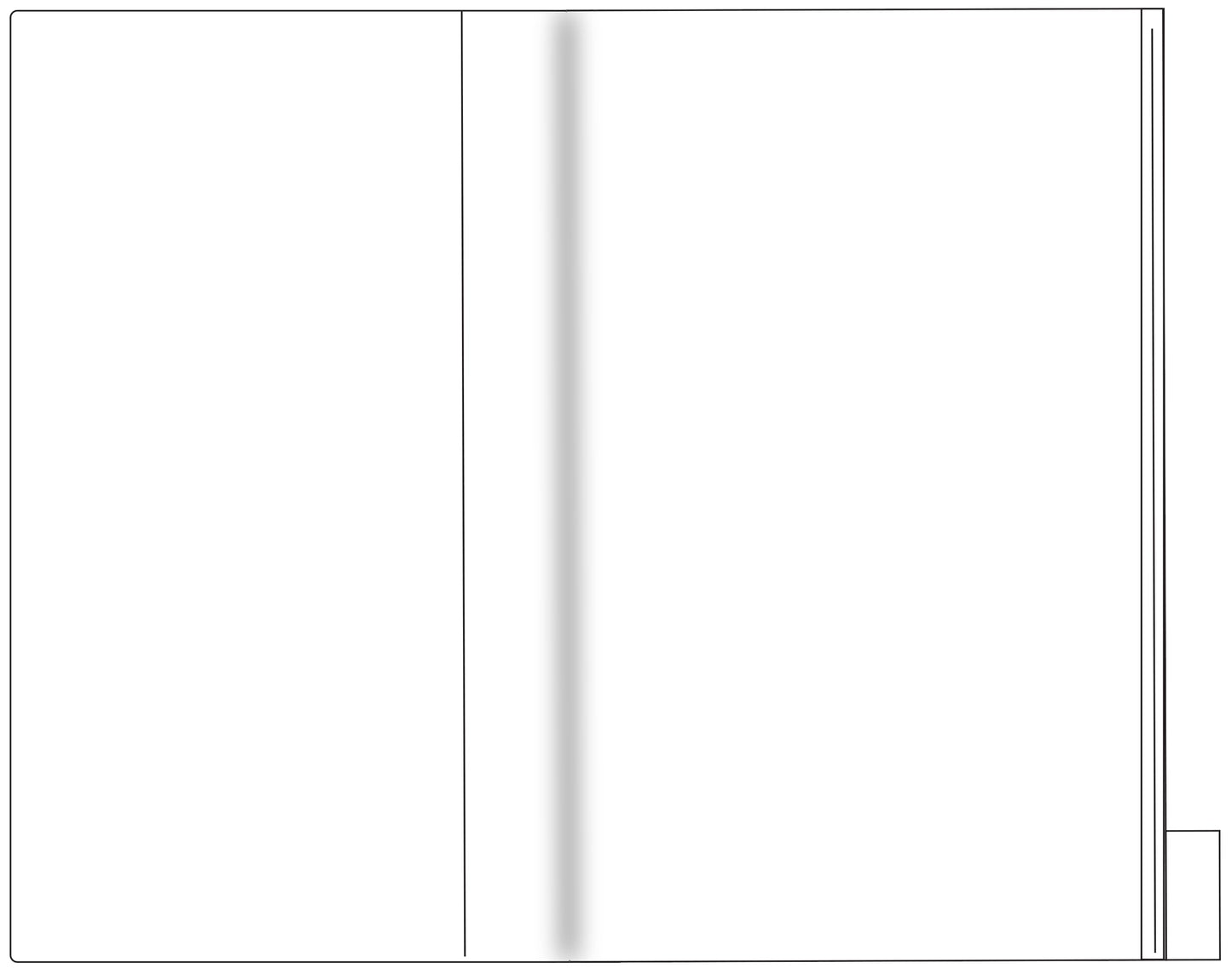 Voyager Refillable Notebook - Midnight Blue (Traveler's Journal, Planner, Notebook)