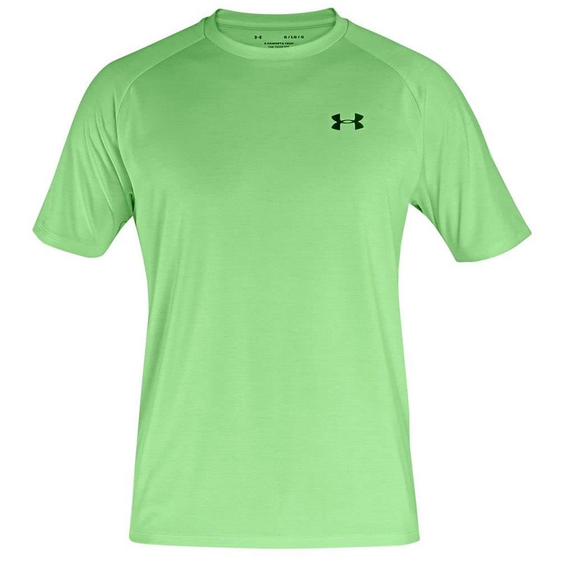 Under Armour Men's Tech 2.0 Short-Sleeve T-Shirt, (334) Key Lime / / Black, Large Tall