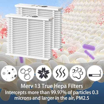 EXPXXFIL0016 Merv 13 16x25x5 EZ Flex Air Filter for Carrier EZXCABCC0016 and Bryant EXPBBFIL0016 EZ Flex heating and cooling system, 2 Pack