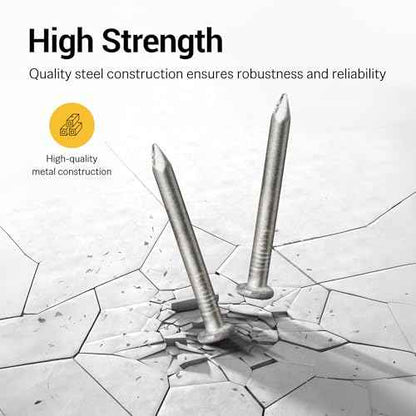 meite Metal Connector Nails, 1-1/2 Inch x .131 Inch Joist Hanger Nails, 35 Degree, Galvanized, Paper Tape Collated, Smooth Shank Framing Nails for Metal Connector Nailer (2,000 Counts)