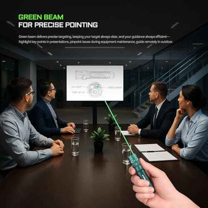 ACEBEAM K1 Rechargeable EDC AA Flashlight with Green Beam, UV and White LED Combo, 1000 High Lumens Pocket Flashlight, Triple Sources Super Bright Small Flash Light for Emergency, Camping, Home