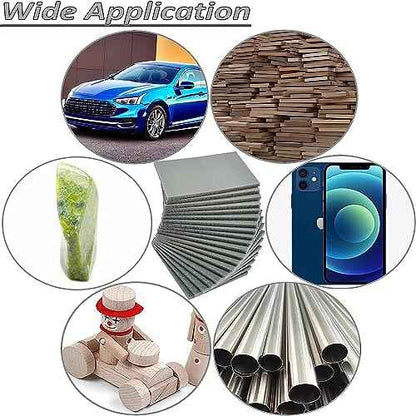20 PCS 3 x 4 Inch 2000 Grit Sanding Sponge, Ultra Fine Sanding Sponges Pads, Soft Foam Hand Sander Block Wet Dry Sandpaper for Model Drywall Metal Wood Furniture Polishing (2000 Grit)