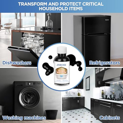 Black Touch Up Paint tile paint porcelain repair kit Specialty Tub, High-Gloss White bathtub Paint, Quick-Dry Porcelain for Scratches & Chips on Porcelain, Acrylic, Enamel, Cast Iron, Tiles, Tubs, Sinks Wooden furniture and Toilets