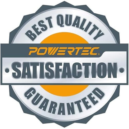 POWERTEC Router Bit Tray Organizer - Holds 110 Bits Each Tray | 50 1/2" and 60 1/4" Shank Router Bit Holder for Tool Box and Drawer Storage Solution, 2PK (71046-P2)