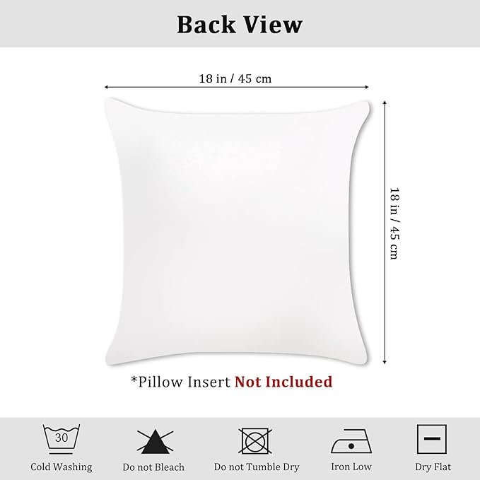 Bonhause Tropical Beach Outdoor Pillow Covers 18x18 Inch Set of 4 Summer Palm Hawaii Decorative Pillowcase Soft Velvet Cushion Covers for Couch Sofa Garden Yard Home Decor