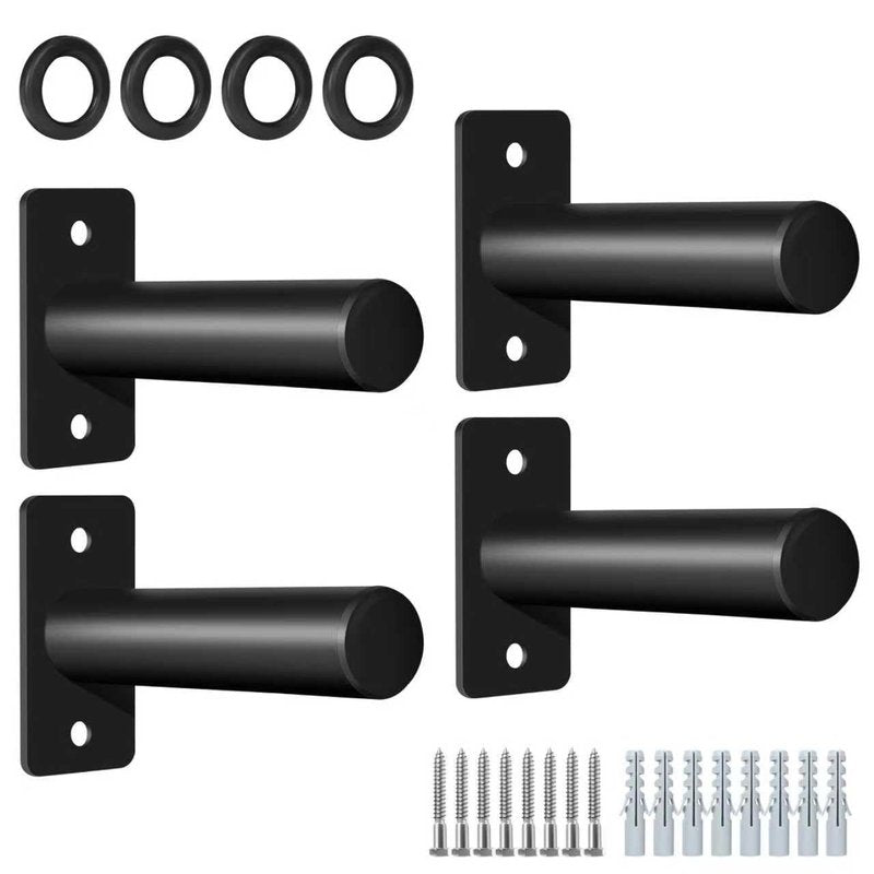 EVERYMATE Weight Plate Holder: Wall Mounted Weight Rack Storage for Olympic Weight Plate,Home Gym Organizer