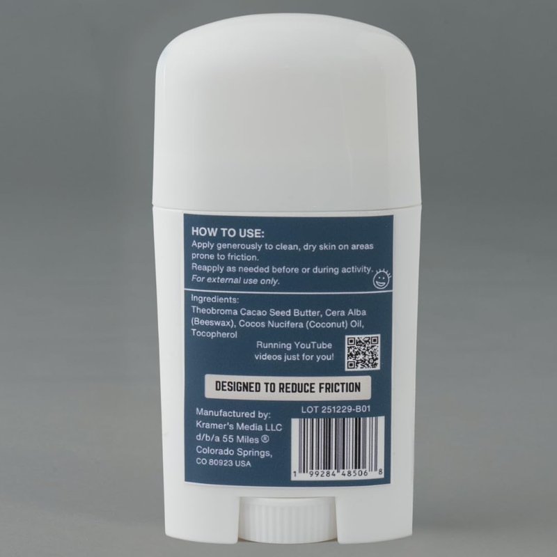 55 Miles Ultra Anti-Chafe Running Salve - 2.5oz