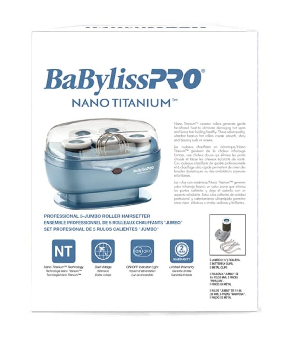 Nano Titanium Professional Hot Rollers For All Hair Lengths