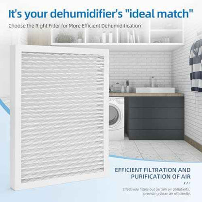 14 x 17.5 x1.75 MERV 13 Replacement Filter Compatible with Honeywell DR90 DR120 Dehumidifiers (50070171-002) Santa Fe Advance90 Advance100 Advance120,4 Pack
