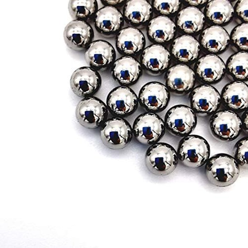 Steel Ball Slingshot Ammo - 3000 Pcs 1/4" Precision 6.35mm Steel Bearings