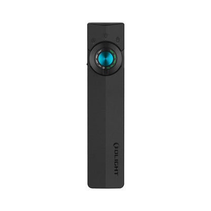 OLIGHT ArkPro EDC Flat Flashlight Rechargeable with Green Beam, UV and White LED,1500 Lumens USB-C Pocket Camping Flashlight, Spotlight Floodlight for Outdoor Emergency Working (Black NW)