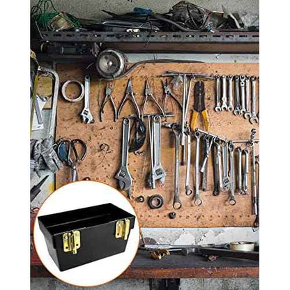 QWORK Heavy Duty Track Basket | Trailer & Warehouse Organizer | 13" x 7-1/8" x 6-1/2" Storage Bin for Trucks | Etrack & Wall Mount Compatible