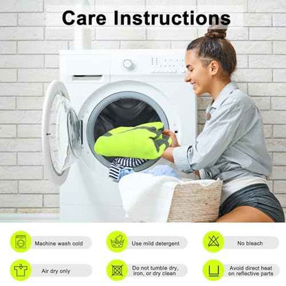 HYCOPROT High Visibility Sweatshirt ANSI Class 3 Reflective Safety Hoodie Hi Vis Hooded Pullover with Black Bottom¡¦