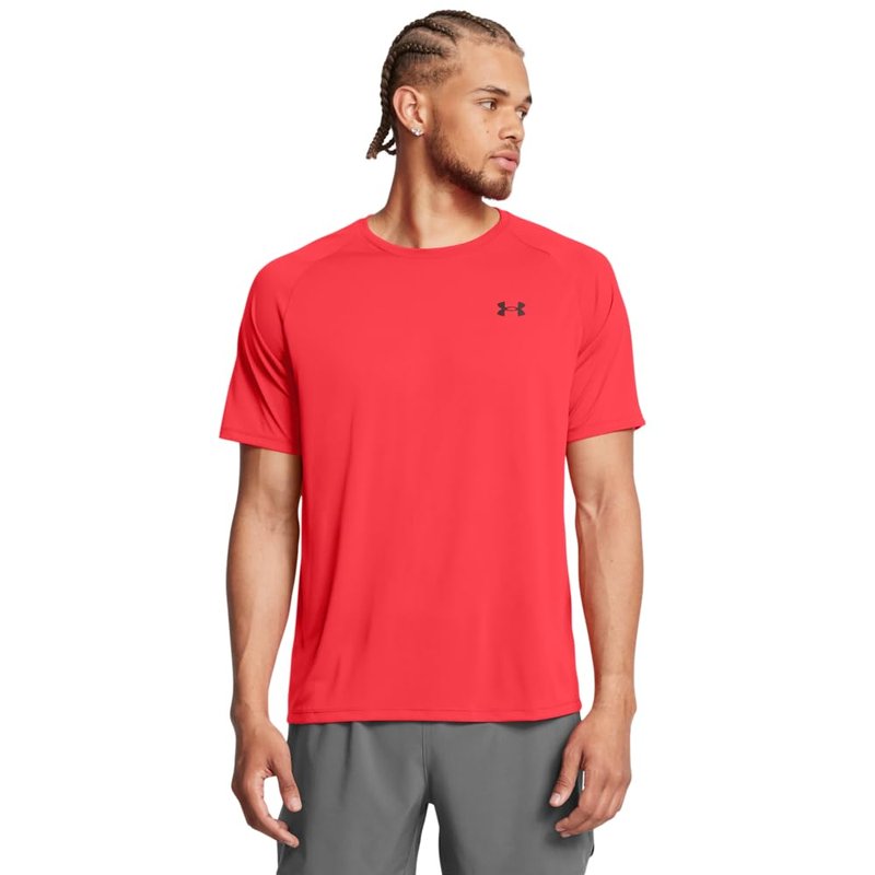 Under Armour Men's Tech 2.0 Short-Sleeve T-Shirt, (713) Racer Red / / Black, XX-Large