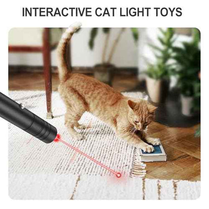 [2 Packs] Red Light Flashlight, Long Distance USB Rechargeable Tactical Beam with Star Cap Adjustable Effect for Outdoor Journeys, Presentations, TV/LED/LCD Screens, and Stargazing