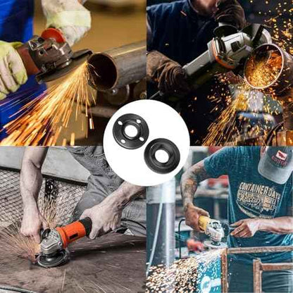 11 Pcs Angle Grinder Nut Angle Grinder Wrench Kit 5/8-11 Flange Metal Lock Nut Fits for Dewalt Milwaukee Makita193465-4 Metabo Bosch 4.5" 5" Grinder Parts